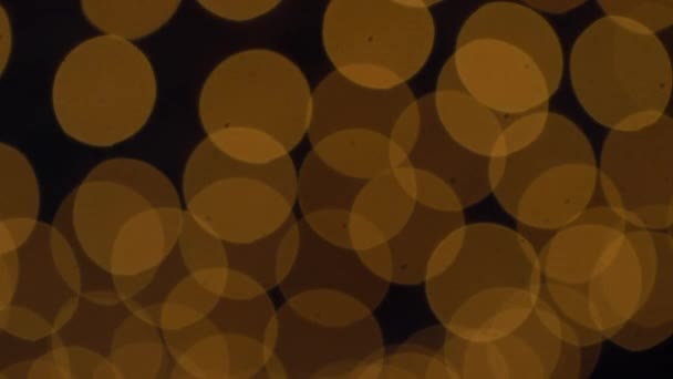 Golden Bokeh Lumières fond clignotant 