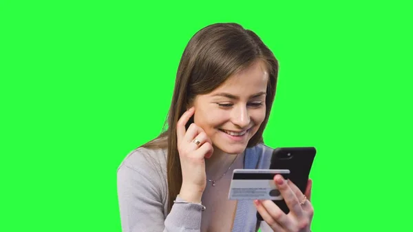 Online Banking Using Smartphone — Stock Photo, Image