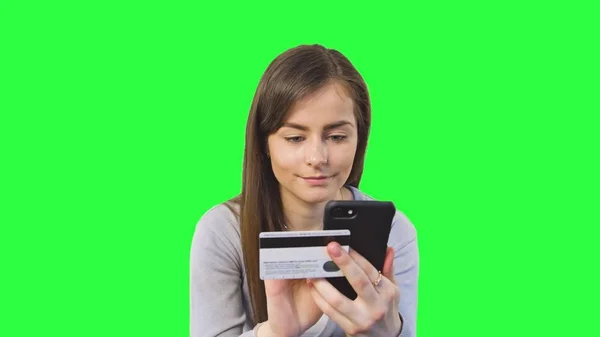 Online Banking Using Smartphone — Stock Photo, Image