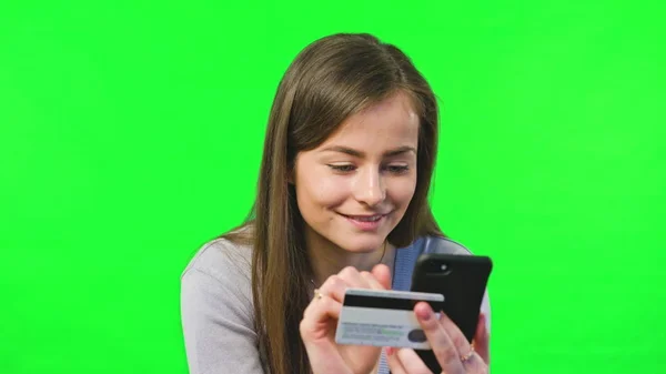 Online Banking Using Smartphone — Stock Photo, Image