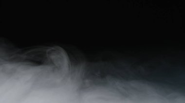 Gerçekçi kuru buz dumanı bulutları sis tabakası