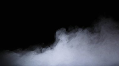 Gerçekçi kuru buz dumanı bulutları sis tabakası