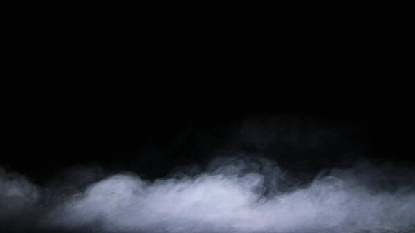 Realistic Dry Ice Smoke Clouds Fog Overlay