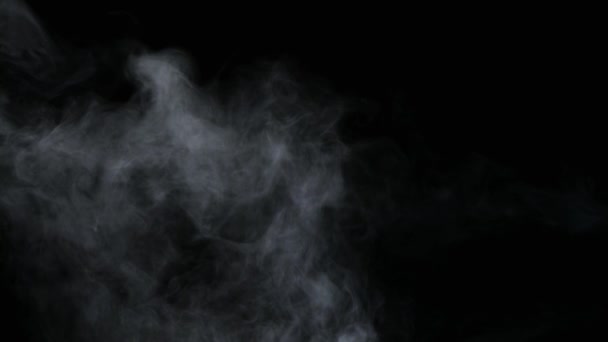 Realistické suchý led kouř mraky mlha překrytí — Stock video