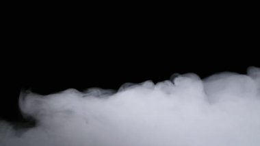 Gerçekçi kuru buz dumanı bulutları sis tabakası