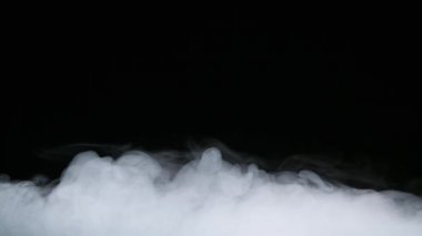 Gerçekçi kuru buz dumanı bulutları sis tabakası