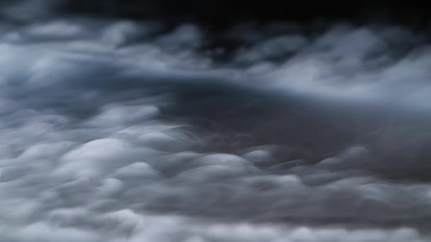 Realistic Dry Ice Smoke Clouds Fog Overlay — Stock Video