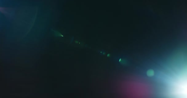 ライトリークマスタープライム12mmレンズフレア — ストック動画