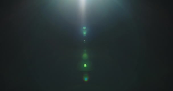 Luz vazamento Mestre Prime 25mm Lente Flares — Vídeo de Stock