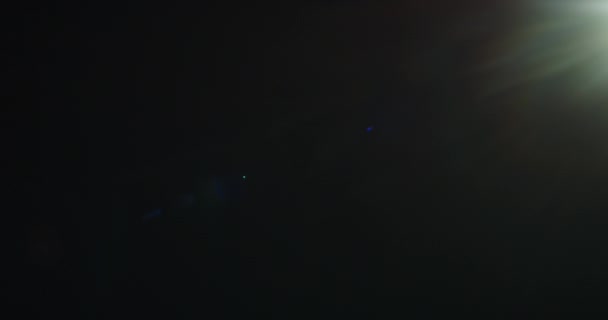 ライトリークマスタープライム32mmレンズフレア — ストック動画