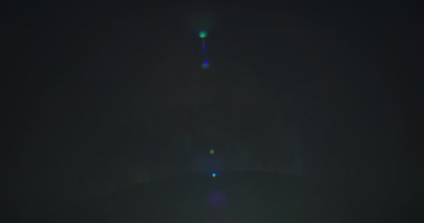Luz vazamento Mestre Prime 32mm Lente Flares — Vídeo de Stock