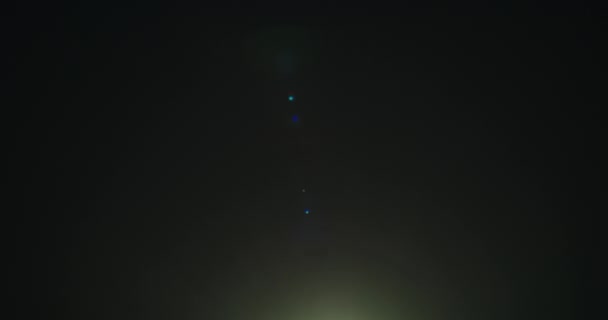 ライトリークマスタープライム32mmレンズフレア — ストック動画