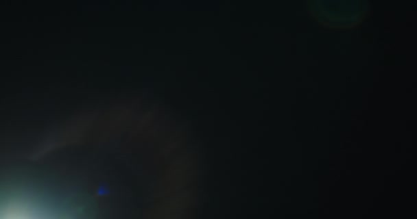 Luz vazamento Mestre Prime 50mm Lente Flares — Vídeo de Stock