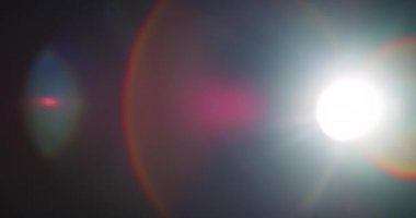 Işık Sızıntısı Cine Lens 55 mm Lens Fişekleri