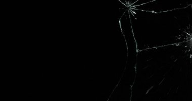 Kara Pencere Arkaplanındaki Gerçek Buz.