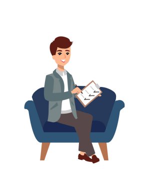 İşadamı karakter kümesi. Karakter animasyon. Erkek şahsiyet Oluşturucu. Farklı adam duruşlar. Vektör şahsiyet ayarla.