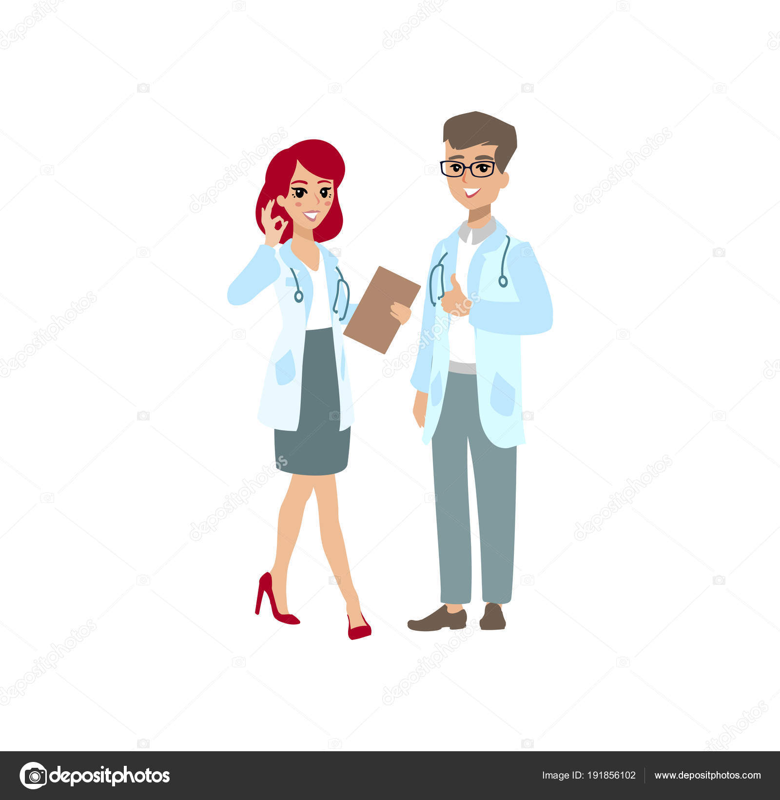 Attractive doctor . Couple of medics. Funny character design. Cartoon illustration. Healthcare concept creator. Pair of medic personage. Stock Vector Image by ©bonnie_cocos #191856102 Attractive doctor . Couple of medics. Funny character design. Cartoon illustration. Healthcare concept creator. Pair of medic personage. Stock Vector Image by ©bonnie_cocos #191856102