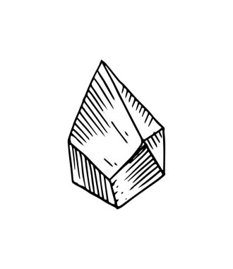 çizilmiş kristalleri ver. Romantik dekoratif izole elemanları gretting kartı, hediye kağıt, düğün dekor için mükemmel.