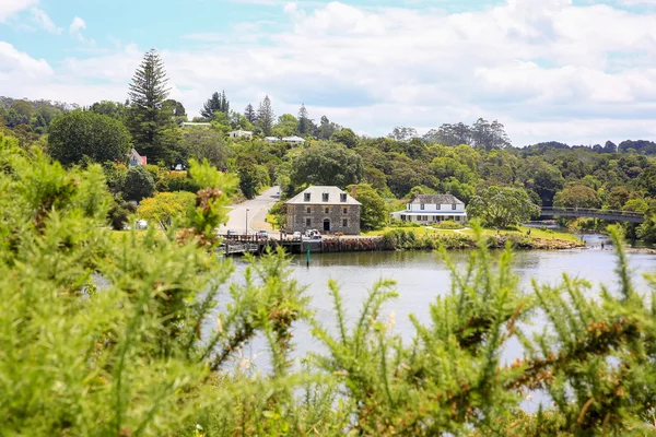 KERIKERI, Nueva Zelanda - 10 ENE 2015: Vista de Stone Store en KeriKeri, Northland Nueva Zelanda . —  Fotos de Stock