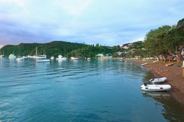 Sunrise Bay Adaları, north Island, Yeni Zelanda.