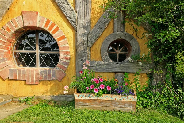 MATAMATA, NUEVA ZELANDA - 15 DE ENERO DE 2015: Hobbiton - set de películas c —  Fotos de Stock