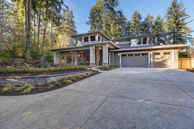 Lüks yeni inşaat ev dış 