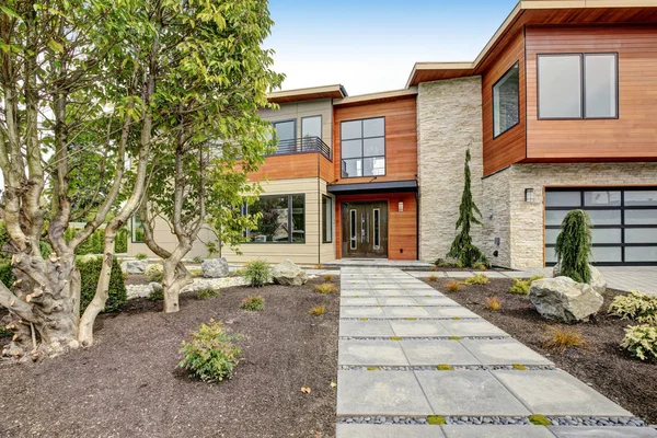 Casa in stile contemporaneo a Bellevue — Foto Stock