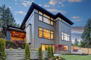 Lüks yeni inşaat ev Bellevue, WA.