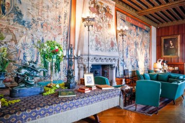 Asheville, North Carolina - 4 Şubat 2017: Biltmore Goblen Galeri 