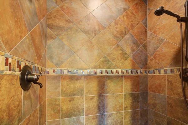 Mermer duş muhteşem ana banyo. 