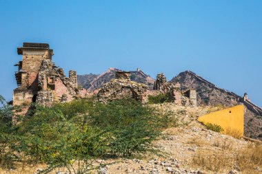 Şehrin kalıntıları. Hindistan. Amer Ford