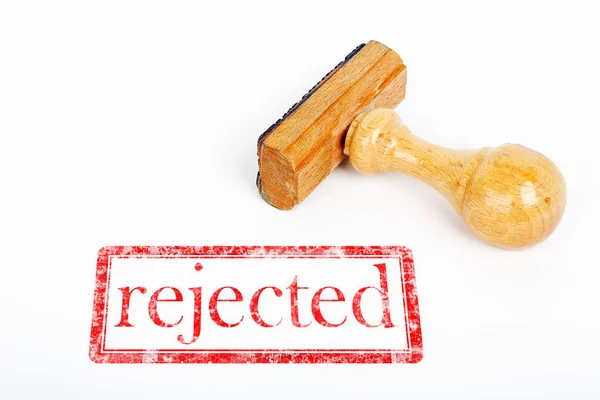 Stamped as rejected — Stock Photo, Image