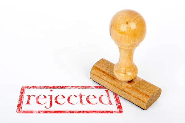 Stamped as rejected — Stock Photo, Image