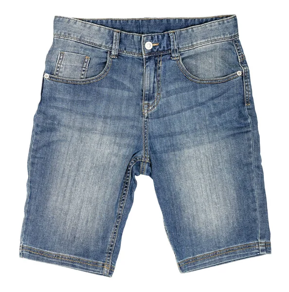 Denim shorts isolated — Stock Photo, Image