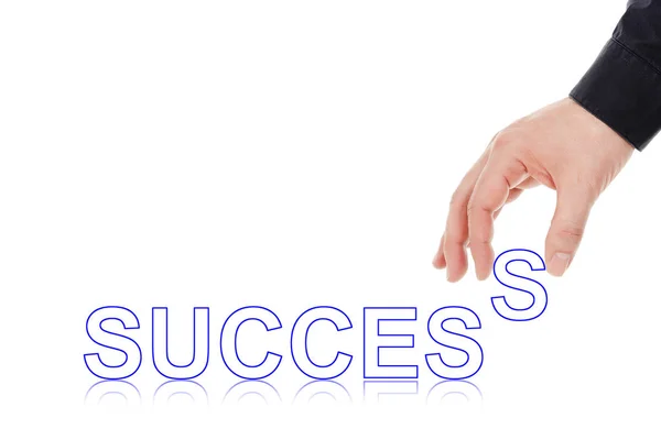 Success concept isolated — Stock Photo, Image