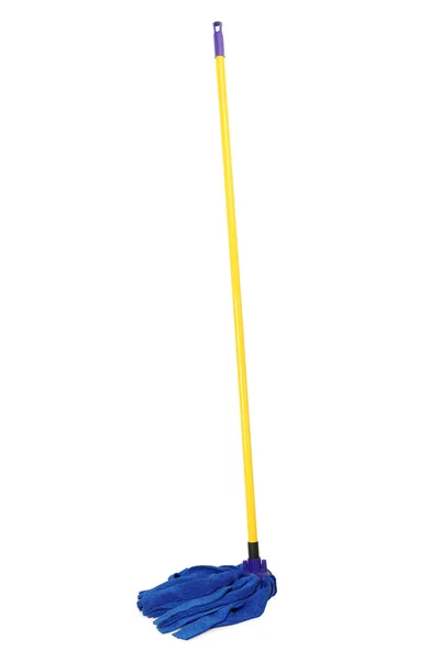 Mop on white — Stock Photo, Image