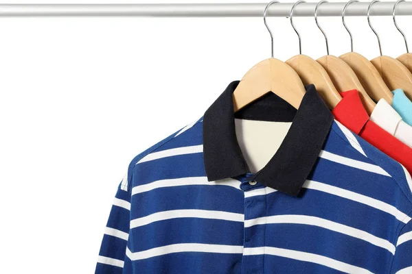 Kleurrijke polo shirts — Stockfoto