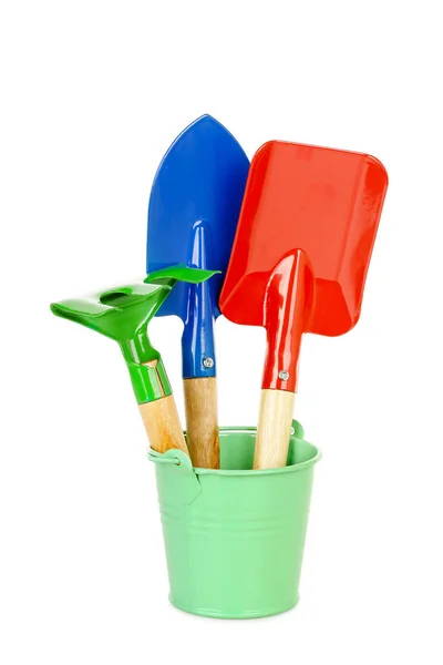 Garden tools isolated — Stock Photo, Image