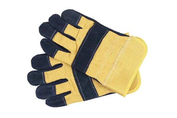 Beschermende handschoenen geïsoleerd — Stockfoto