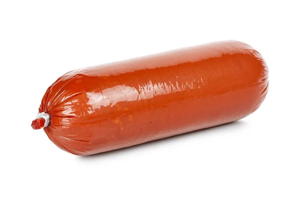 Whole salami isolated — Stock Photo, Image