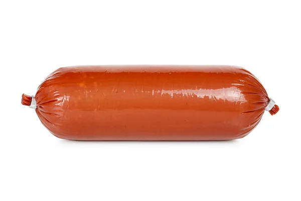 Whole salami isolated — Stock Photo, Image
