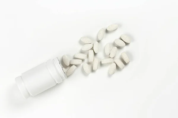 Bottle and pills — Stock Photo, Image