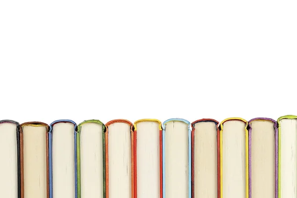 Row of books — Stock Photo, Image