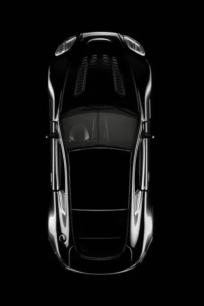 Black sports car — Stock Photo, Image