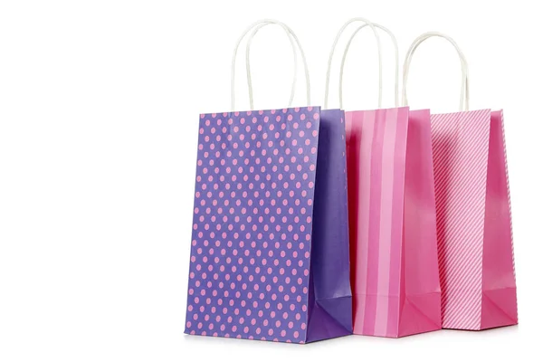 Drie shopping tassen — Stockfoto