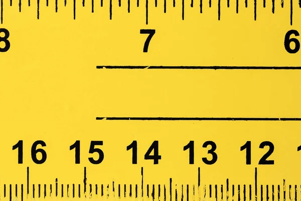 테이프 측정 매크로 — 스톡 사진