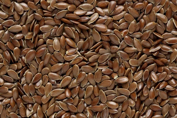 Flax seeds background — Zdjęcie stockowe