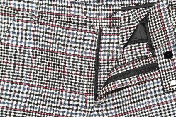 Checked trousers — Stock Photo, Image