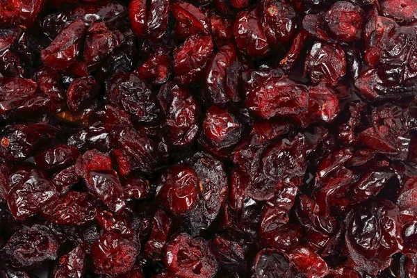 Close Dried Cranberries Healthy Nutrition — Stock Photo, Image