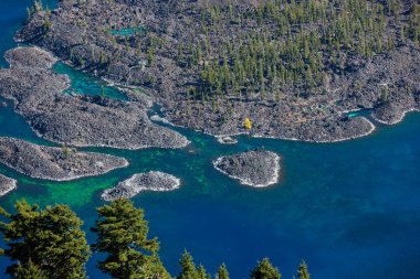 Volkanik ada yakın çekim